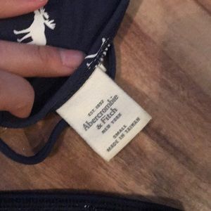 Abercrombie & Fitch Swim - Abercrombie logo navy bikini Abercrombie & Fitch Swim - Abercrombie logo navy bikini